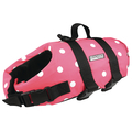 Seachoice Dog Life Vest - Pink Polka Dot, XXS, Up to 6 lbs. 86360